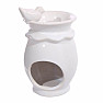 Ceramic aroma lamp White bird