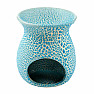 Blue rain ceramic aroma lamp