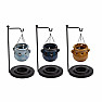 Aroma lamp ceramic Hanging kettle brown