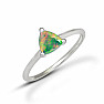 Ethiopian opal ring silver Ag 925 RBC312
