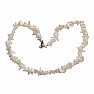 Mother of pearl necklace, chopped