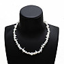 Mother of pearl necklace, chopped