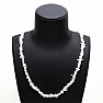 Mother of pearl necklace, chopped