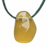 Prasiolite pendant drilled AA quality