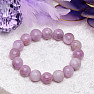 Kunzite bead bracelet A quality 12 mm
