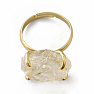 Ring for the witch Lemon quartz