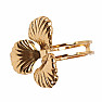 Gold-plated witch ring Shamrock