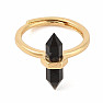 Ring for the witch Obsidian