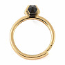 Ring for the witch Obsidian
