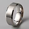 Men's steel ring Silver Base