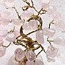 Lucky rose quartz tree