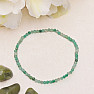 Emerald bracelet extra AA quality beads 3 mm