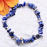 Chopped sodalite bracelet