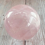 Rose quartz polished ball Madagascar 13