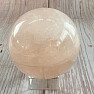 Rose quartz polished ball Madagascar 14