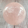 Rose quartz polished ball Madagascar 15