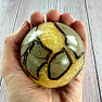 Septaria polished ball Madagascar 32