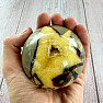 Septaria polished ball Madagascar 33