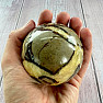 Septaria polished ball Madagascar 35