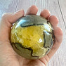 Septaria polished ball Madagascar 45