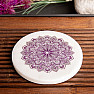 Marble incense stick stand Mandala Heart
