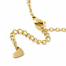 Stainless steel anklet Butterflies