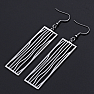 Forest Lines Stainless Steel Earrings