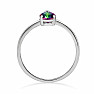 Topaz mystic cut ring silver Ag 925 RBC301