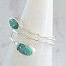 Turquoise blue ring silver Ag 925 45933