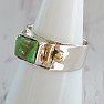 Turquoise green ring silver Ag 925 62327