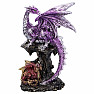 Statuette Protecting a baby dragon