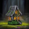 Statuette of the illuminated Oak Cottage