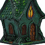 Luminous statuette Green Cottage