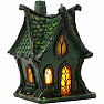 Luminous statuette Green Cottage
