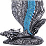Stand for incense cones with flowing smoke Red Fortress