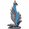 Stand for incense cones with flowing smoke Red Fortress