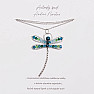 Dragonfly designer necklace made of surgical steel