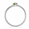 Moldavite cut ring silver Ag 925 RBC307