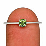 Moldavite cut ring silver Ag 925 RBC307