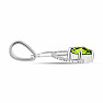 Silver pendant with cut olivine and zircons Ag 925 026632 PD