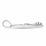 Silver pendant with cut diamond Ag 925 027150 DIA