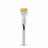 Silver ring with cut citrine and zircons Ag 925 012722 CT