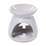 Ceramic aroma lamp Christmas tree white