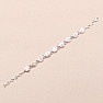 Seam eye (aragonite) bracelet silver Ag 925 Y7904
