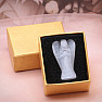 Selenite guardian angel 4 cm